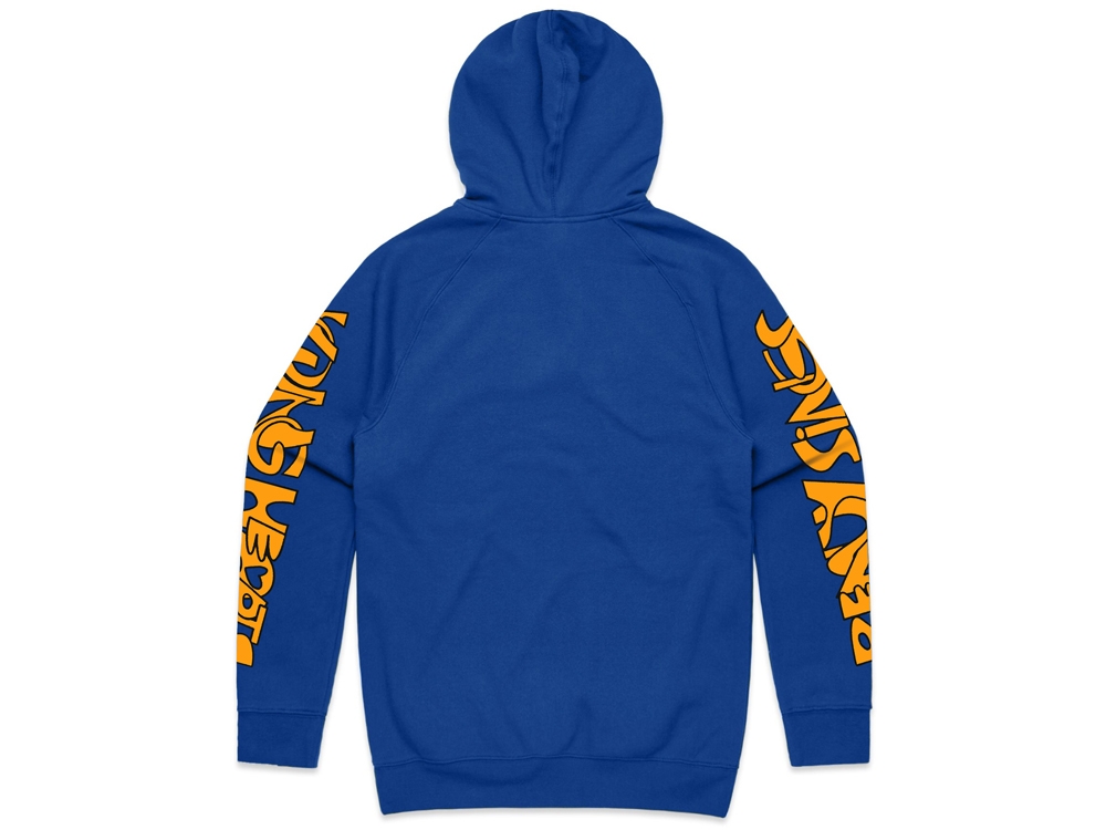 Young Hearts 'Snail' Hoodie Royal Blue