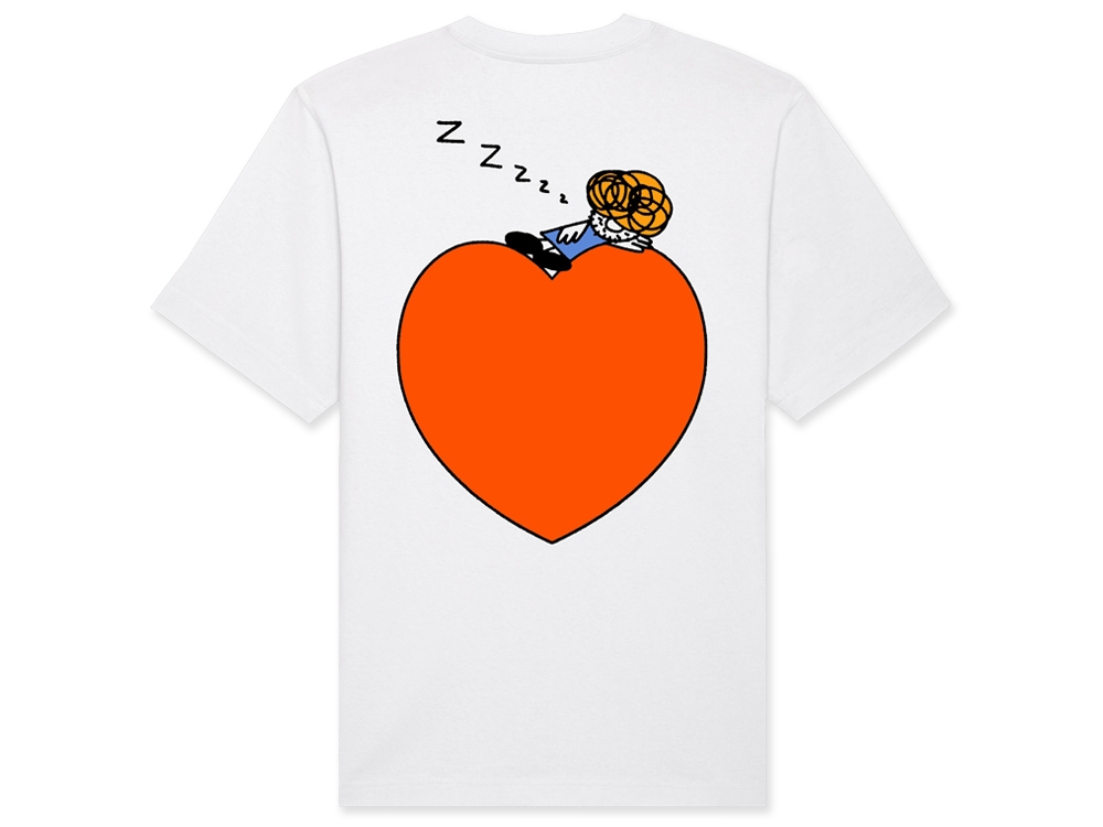 Young Hearts 'Hearts' T-shirt White