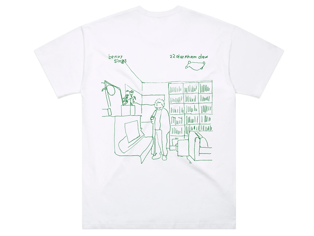 22 Durnham Dew T-shirt White