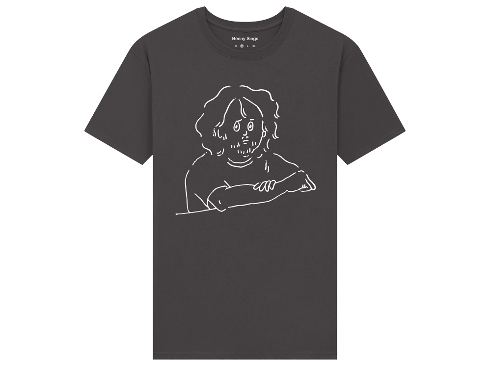 2025 Tour T-shirt Faded Black Deep Grey